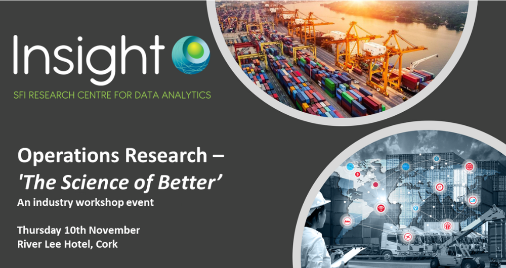 Operations Research - The Science of Better, an industry workshop event