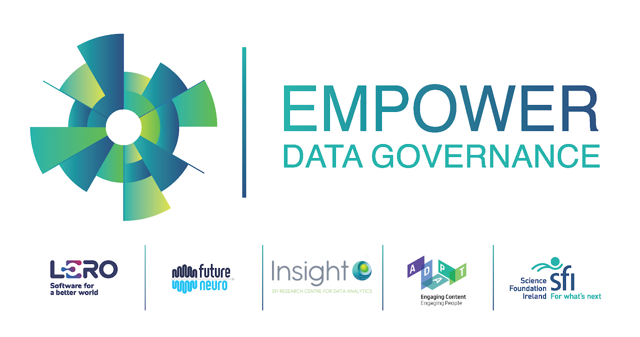 EMPOWER Data Governance logo and host partners