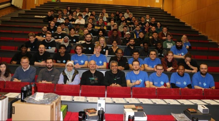 Group shot of the participants in the IrICPC 2023
