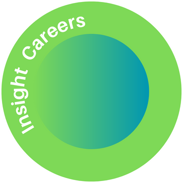 Insight Careers logo blue and green