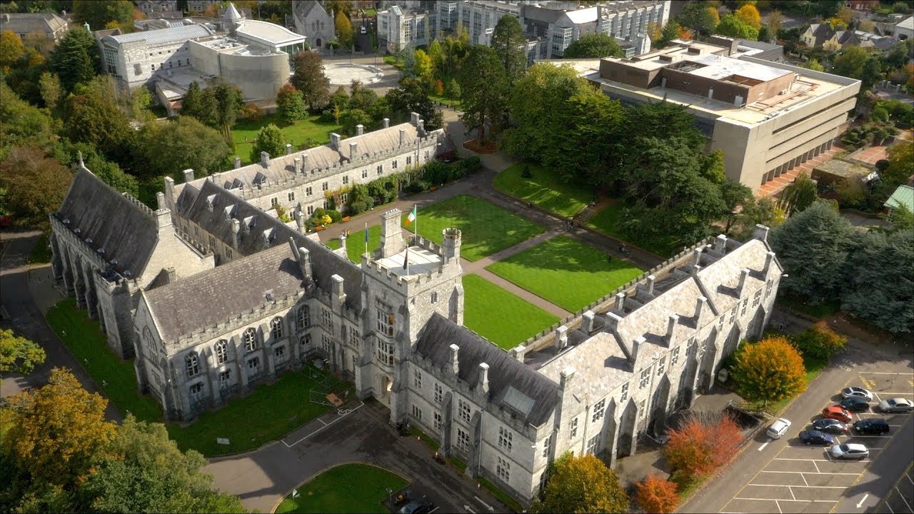 Aerial photo of University College Cork