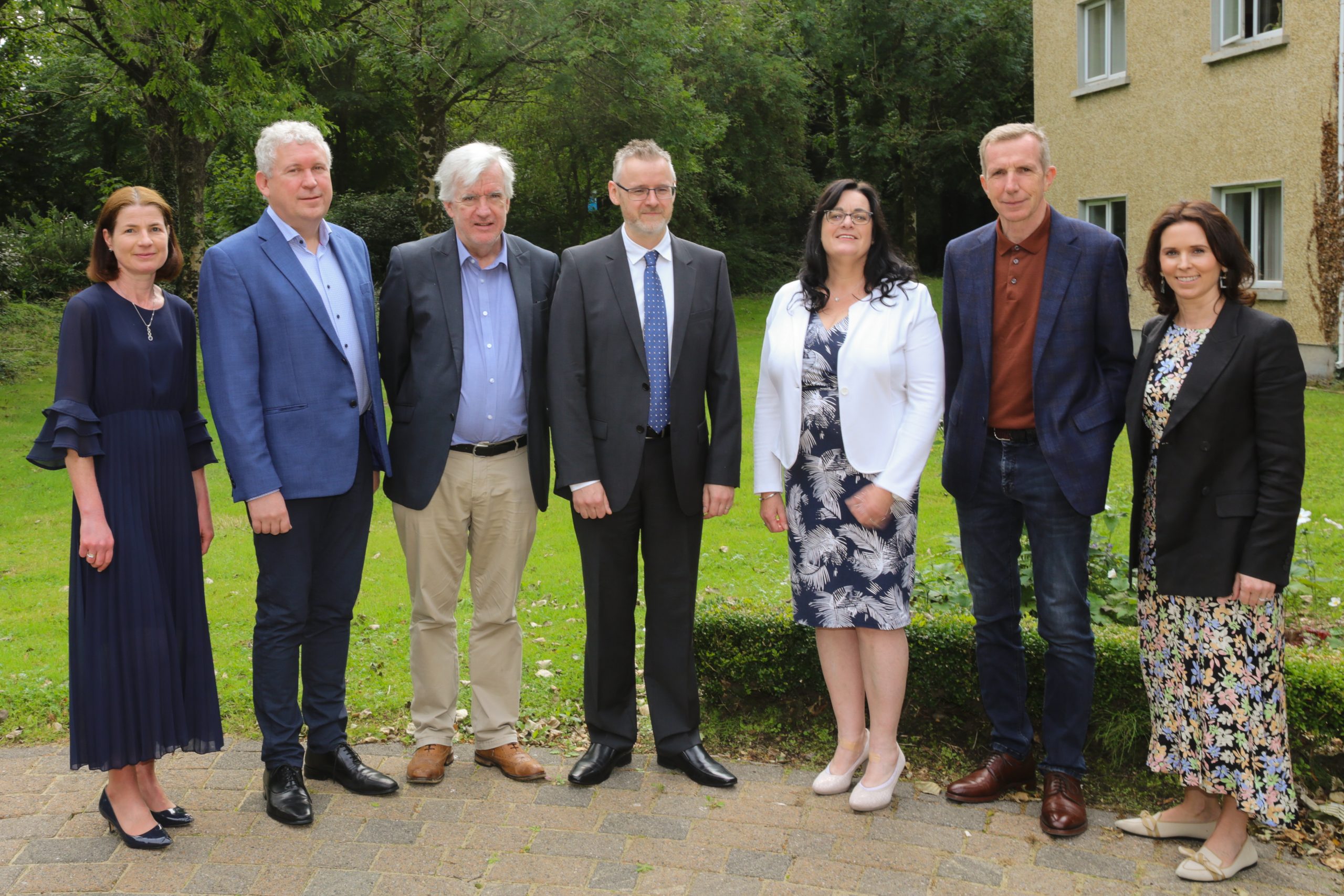 Group photo of event speakers