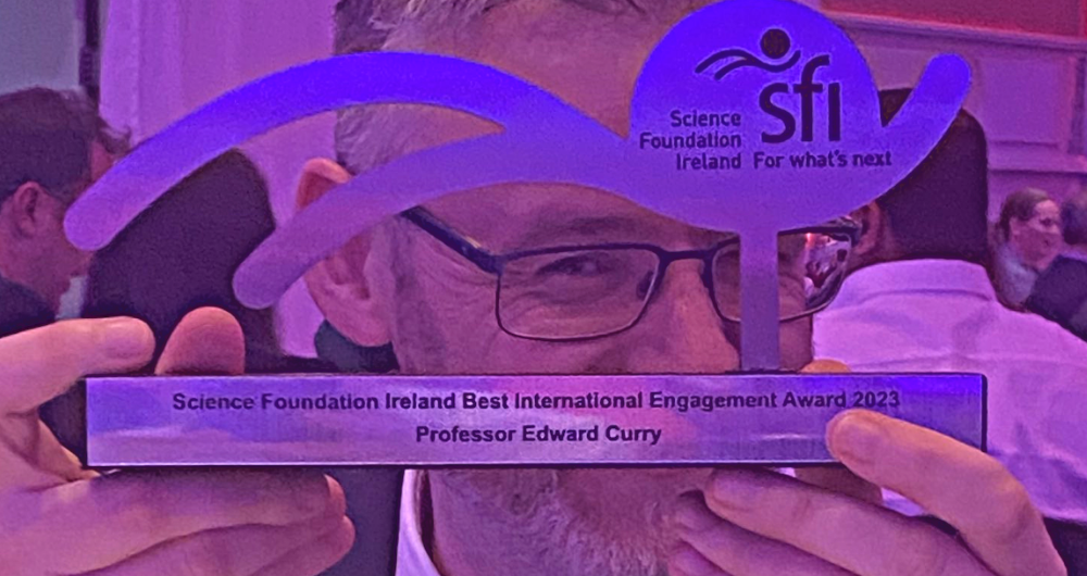 Ed Curry SFI Best International Engagement Award