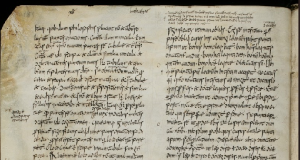mediaeval script